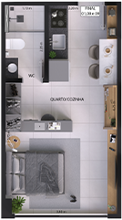 Planta 1 quarto