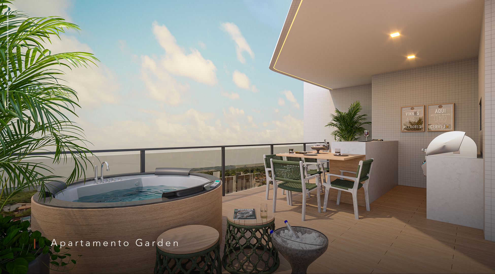 Apartamento Garden Foto 6