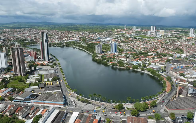 Foto aérea de Campina Grande